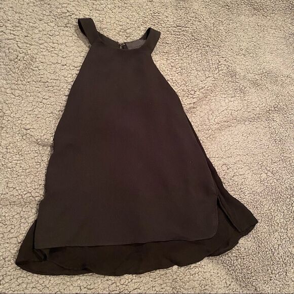 Line & Dot Black Sleeveless Top Size X Small - Picture 2 of 10